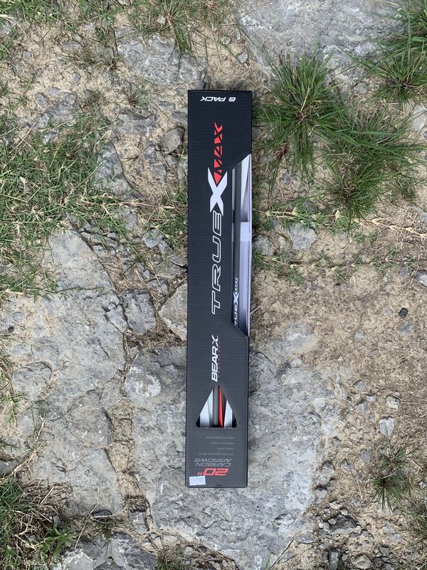 true x max arrows carbon 20&#39;&#39; 6 pk