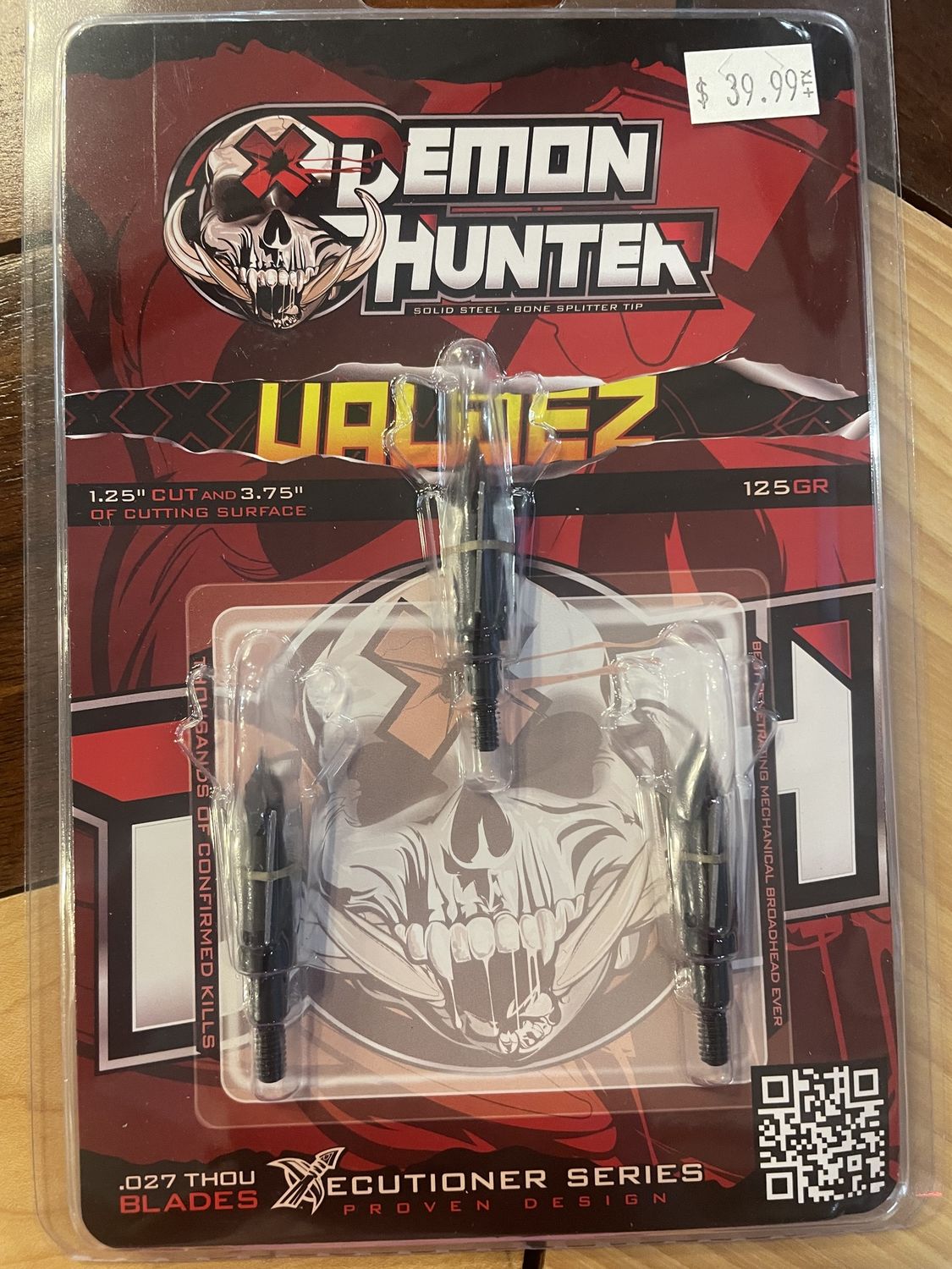 VALDEZ EXPANDABLE BROADHEAD