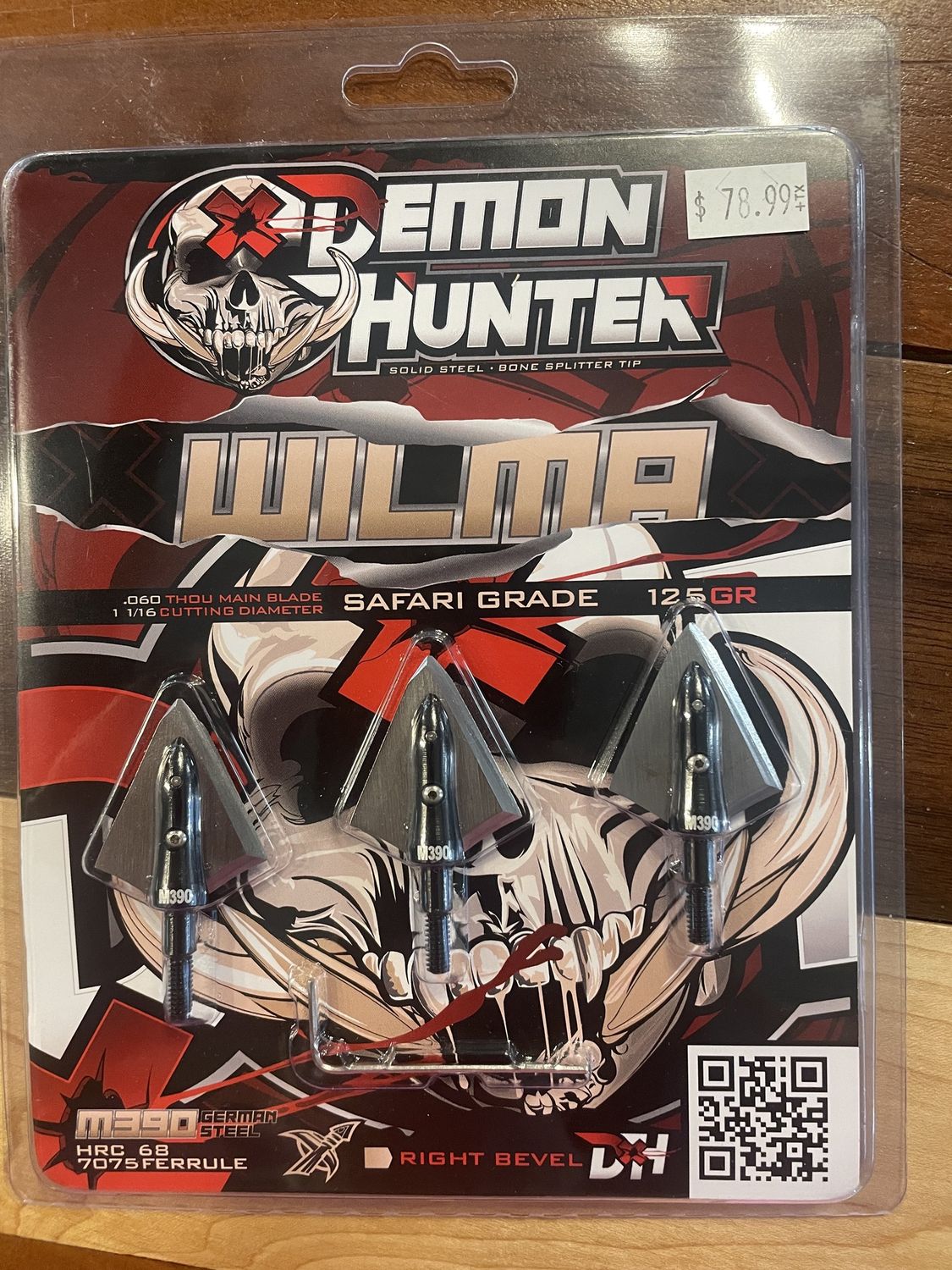 WILMA 125GR FIXED BROADHEAD