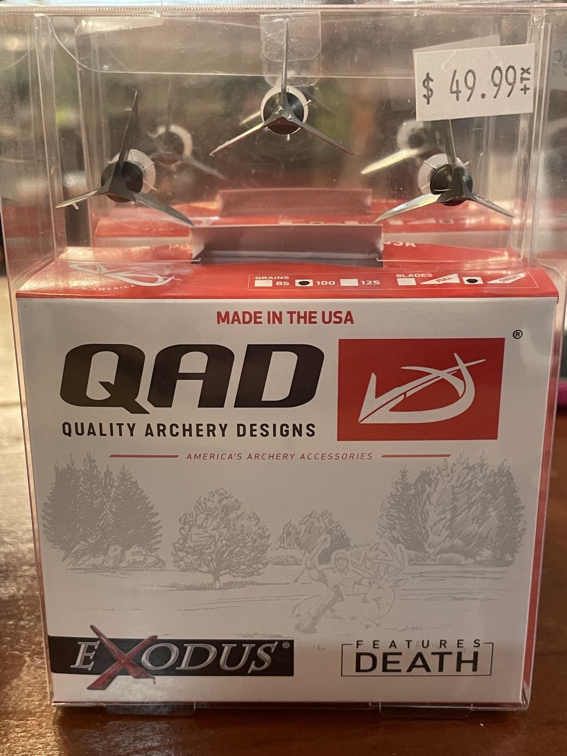 QAD EXODUS 100 GR SWEPT