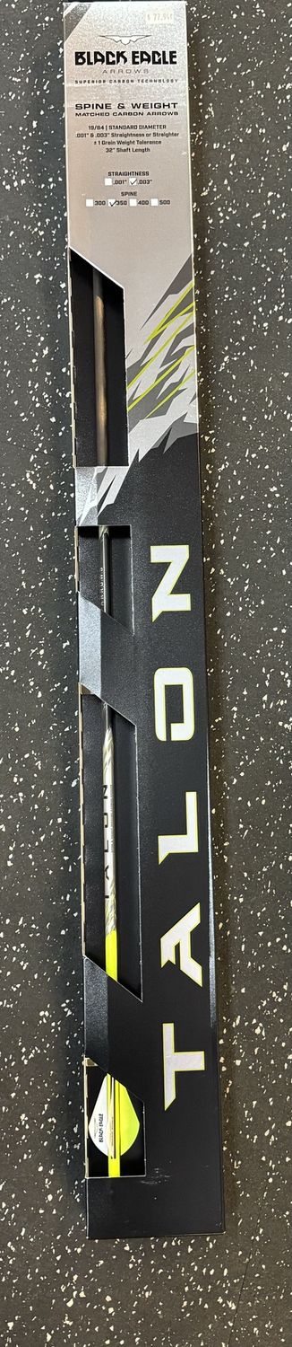 BLACK EAGLE  TALON 350 ARROWS .003&quot; 6 PACK