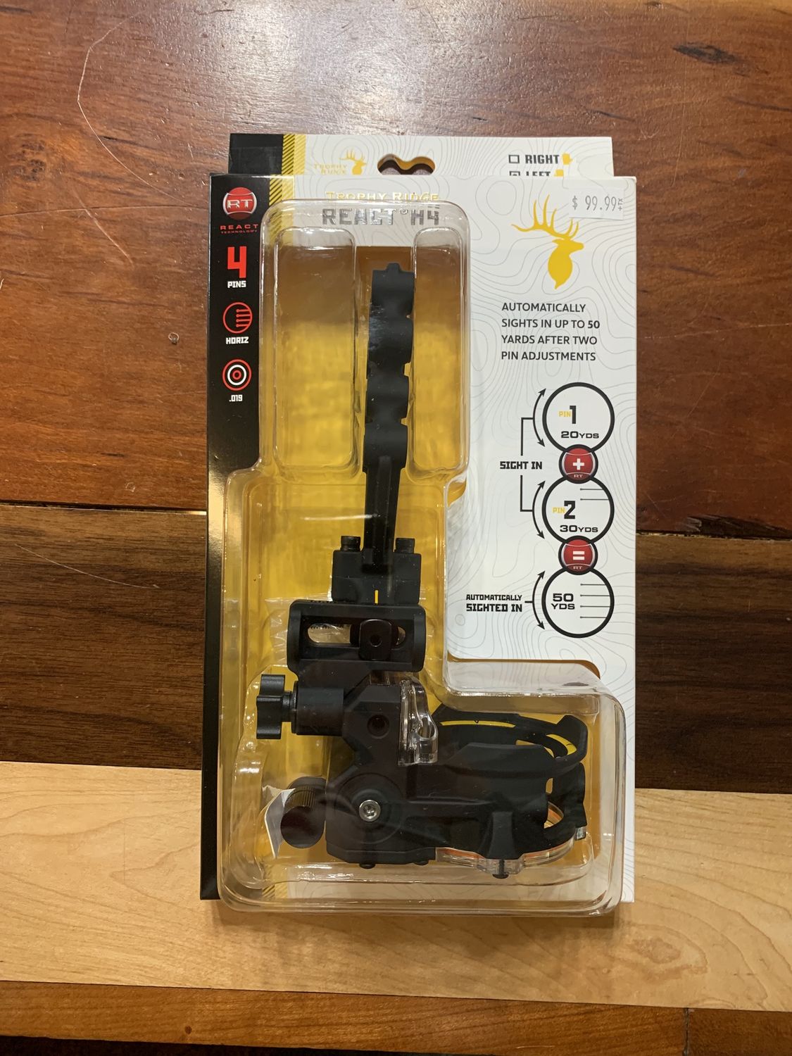 TR React H4 4 pin sight LH