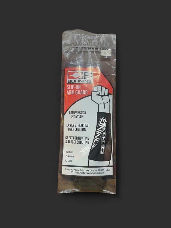 BOHNING SLIP-ON ARM Guard Black SMALL