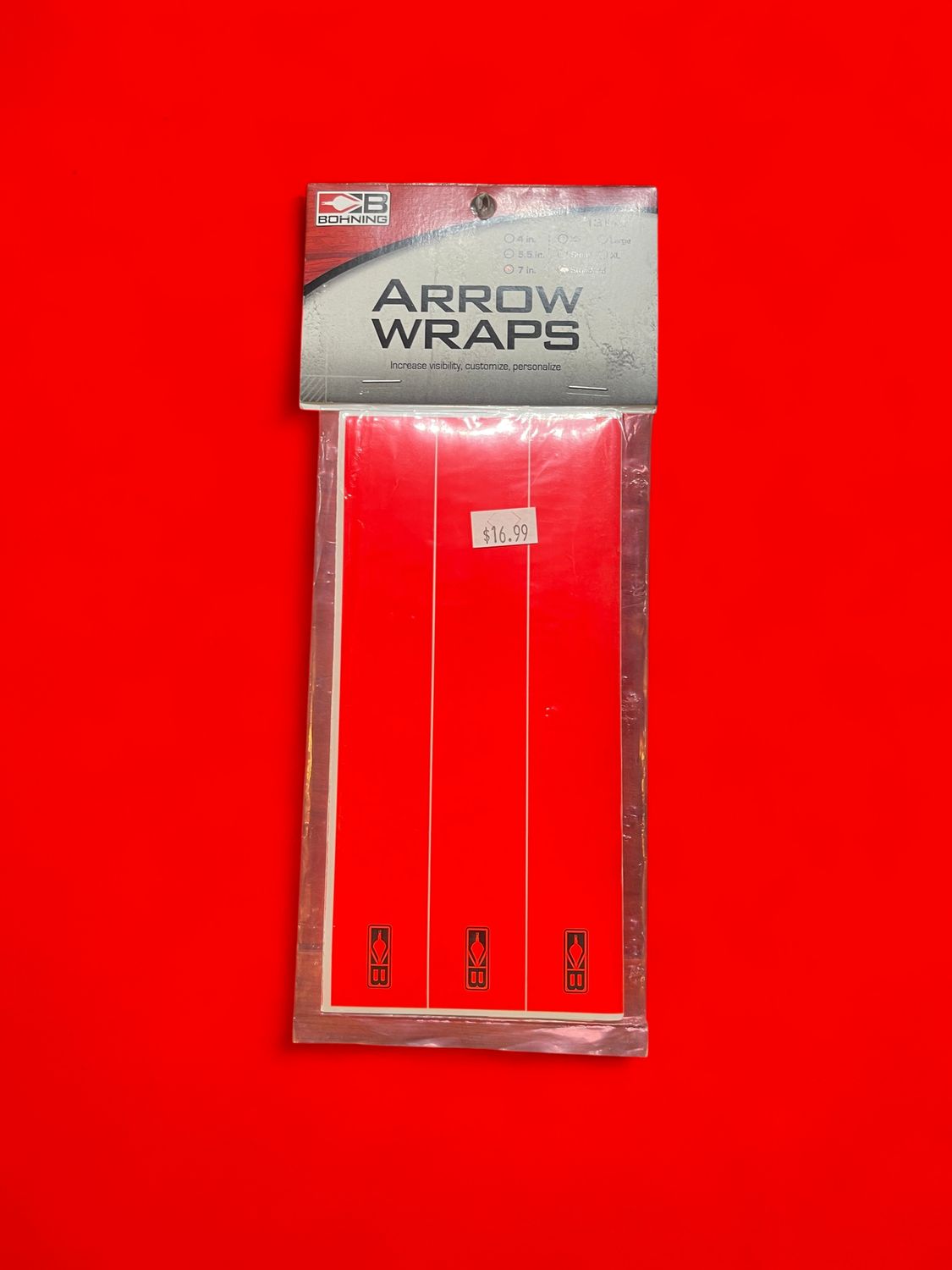 BOHNING 7" SOLID WRAPS- PKG