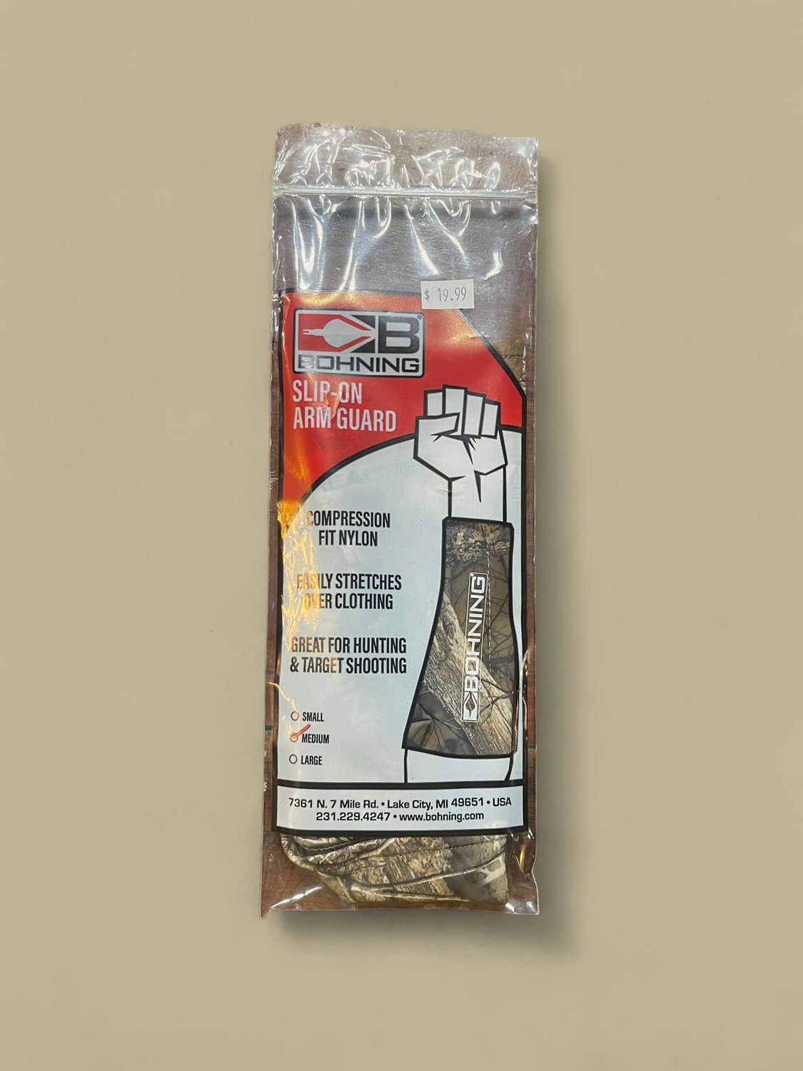 Slip-On Arm Guard CAMO Small