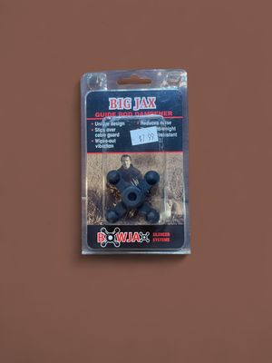 BIGJAX GUIDE ROD DAMPENER 1011 BLACK