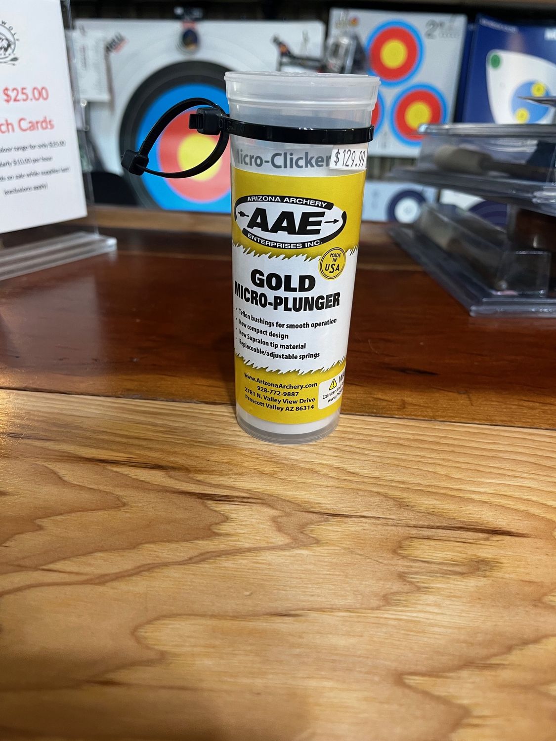 AAE GOLD MICRO PLUNGER BLACK