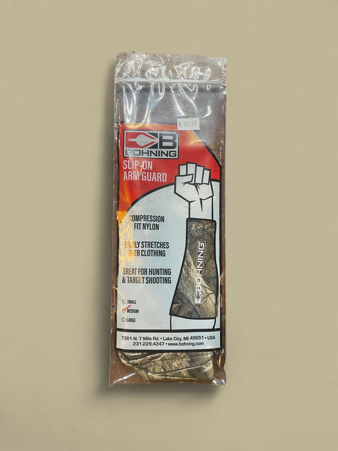 Slip-On Arm Guard  CAMO Large