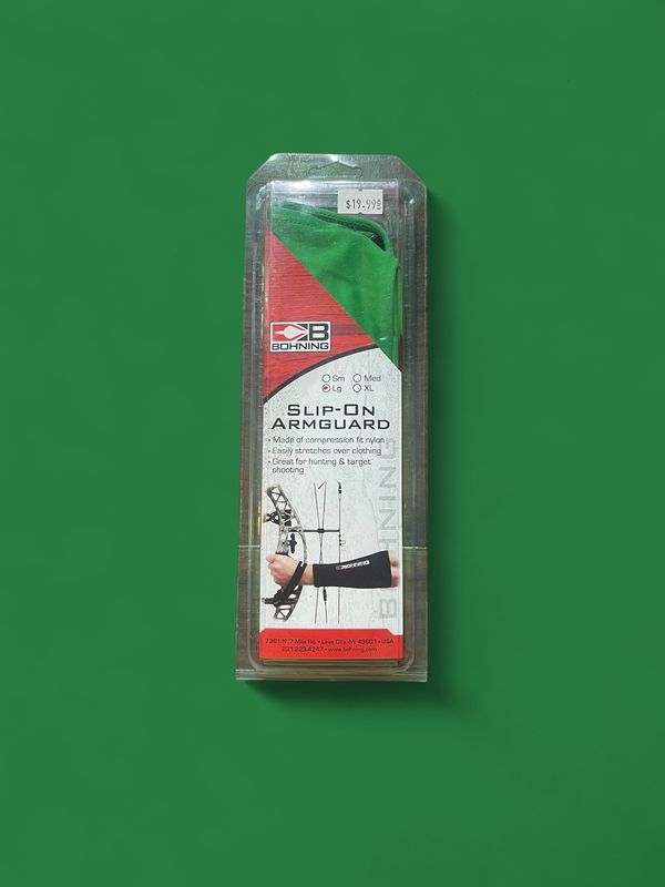 slip-on armguard green large