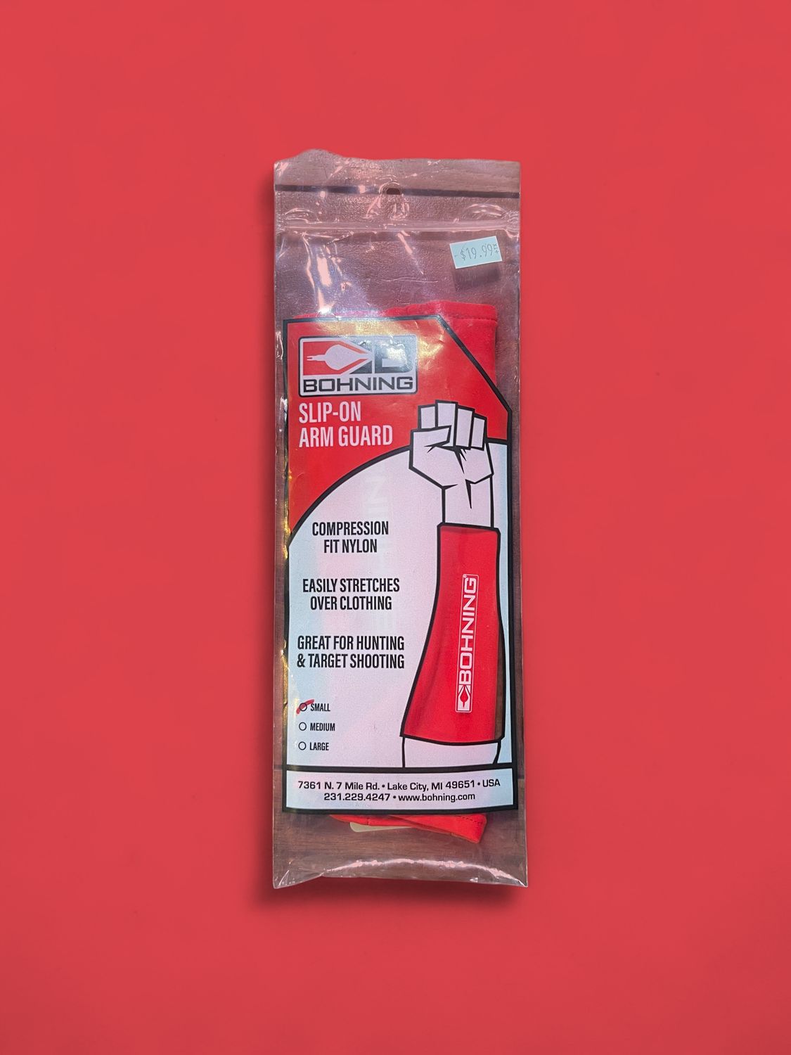 BOHNING ARMGUARD RED LARGE