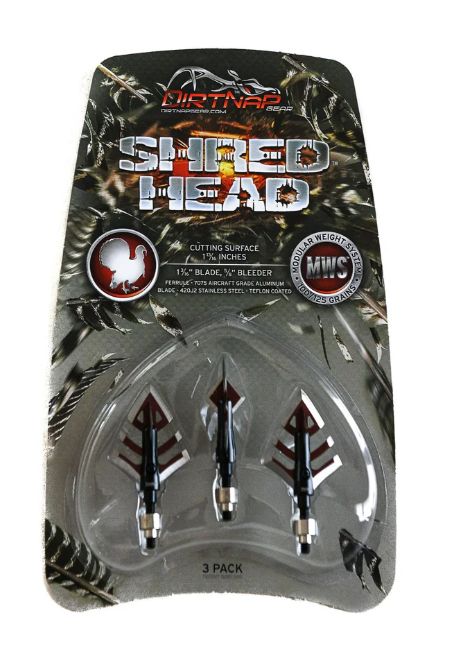 SHRED HEAD BROADHEAD