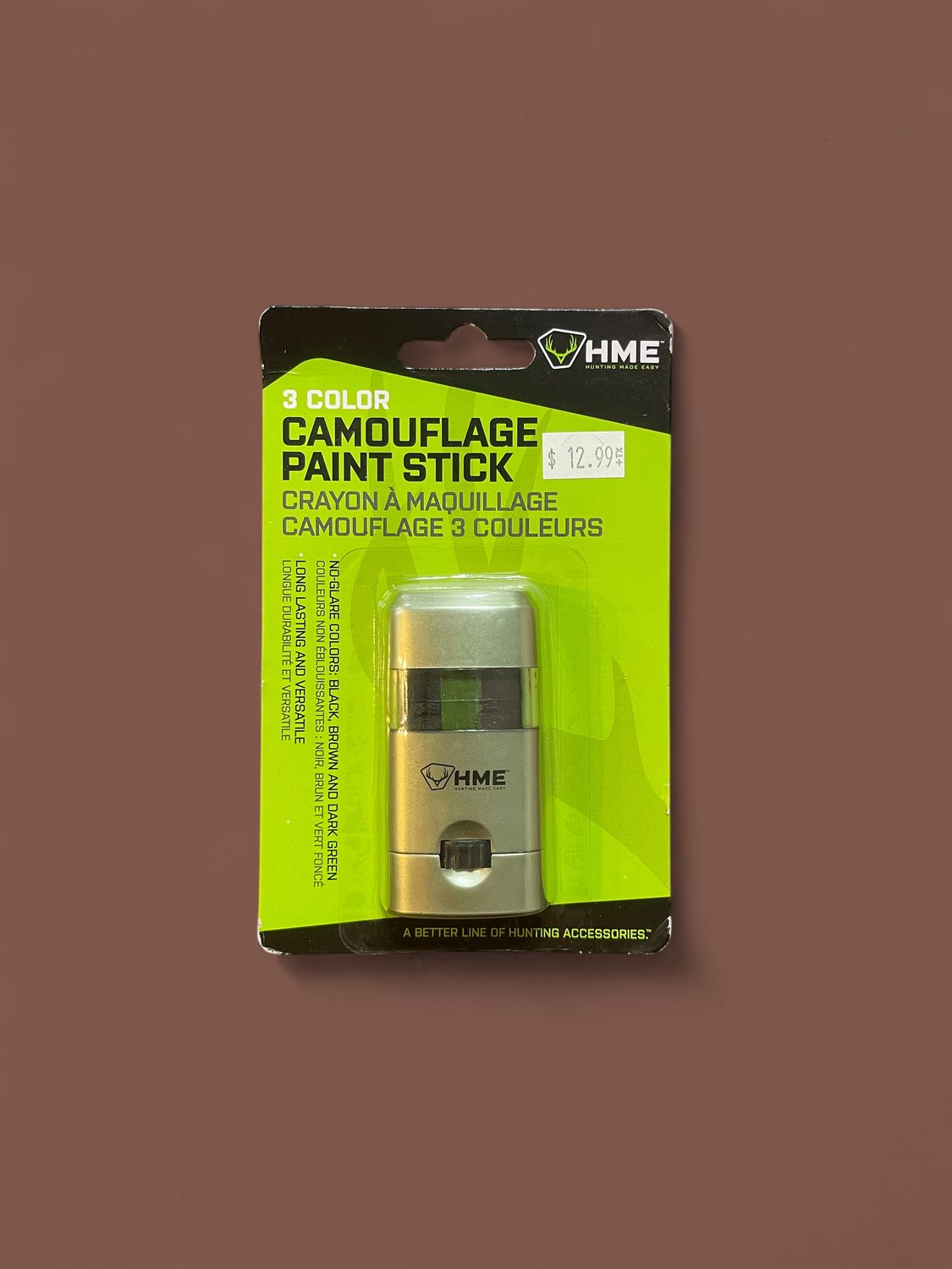 Camouflage paint stick