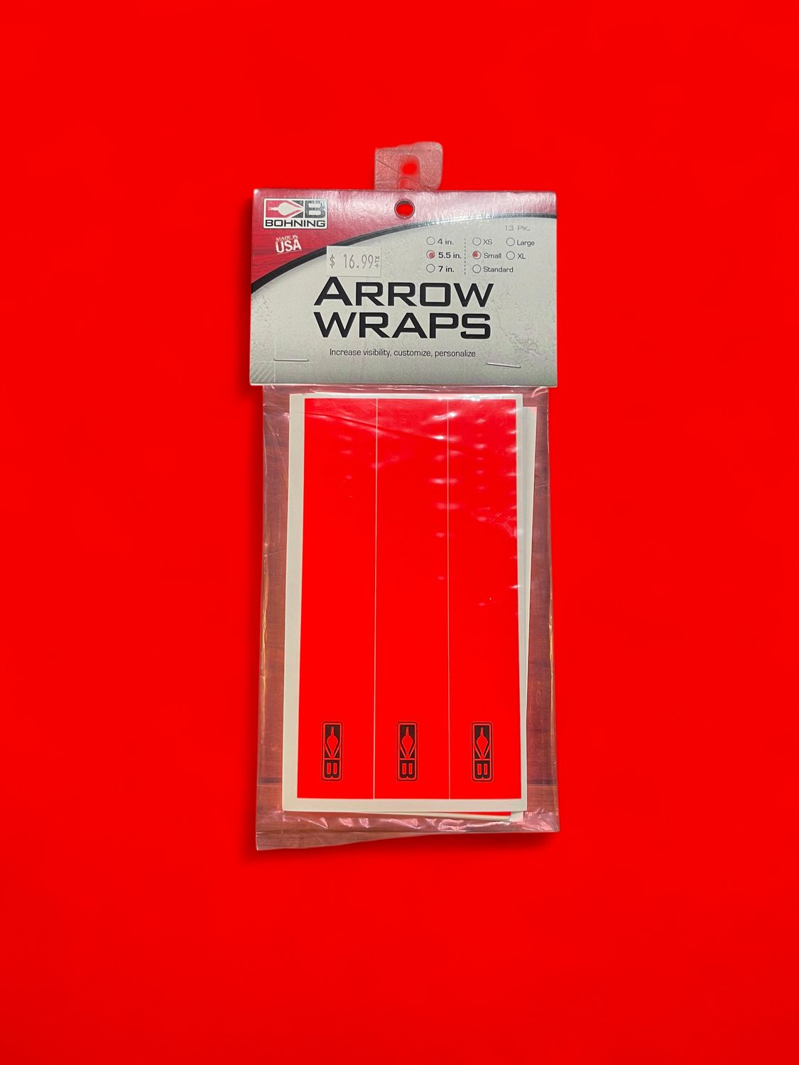 Bohning 5.5 Arrow wraps red