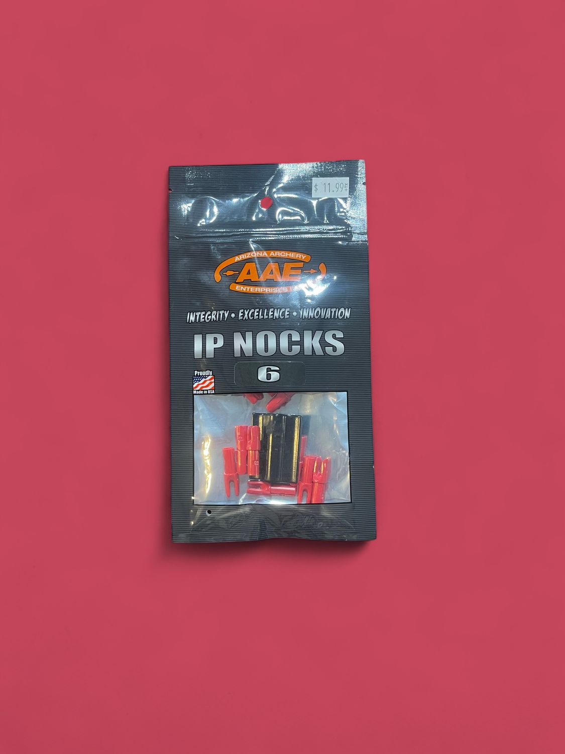 AAE IP NOCKS 6 RED