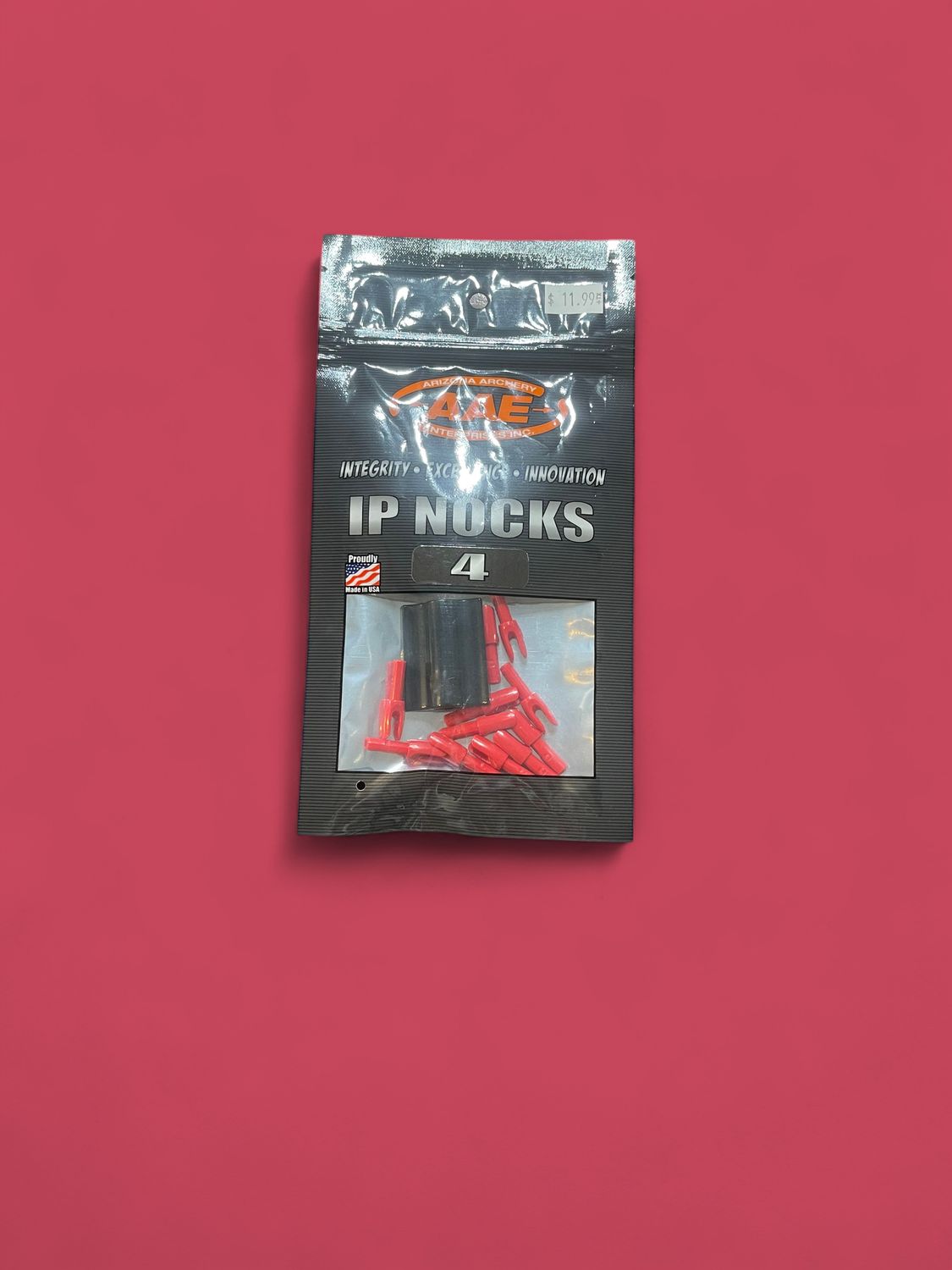 AAE IP NOCKS 4 RED