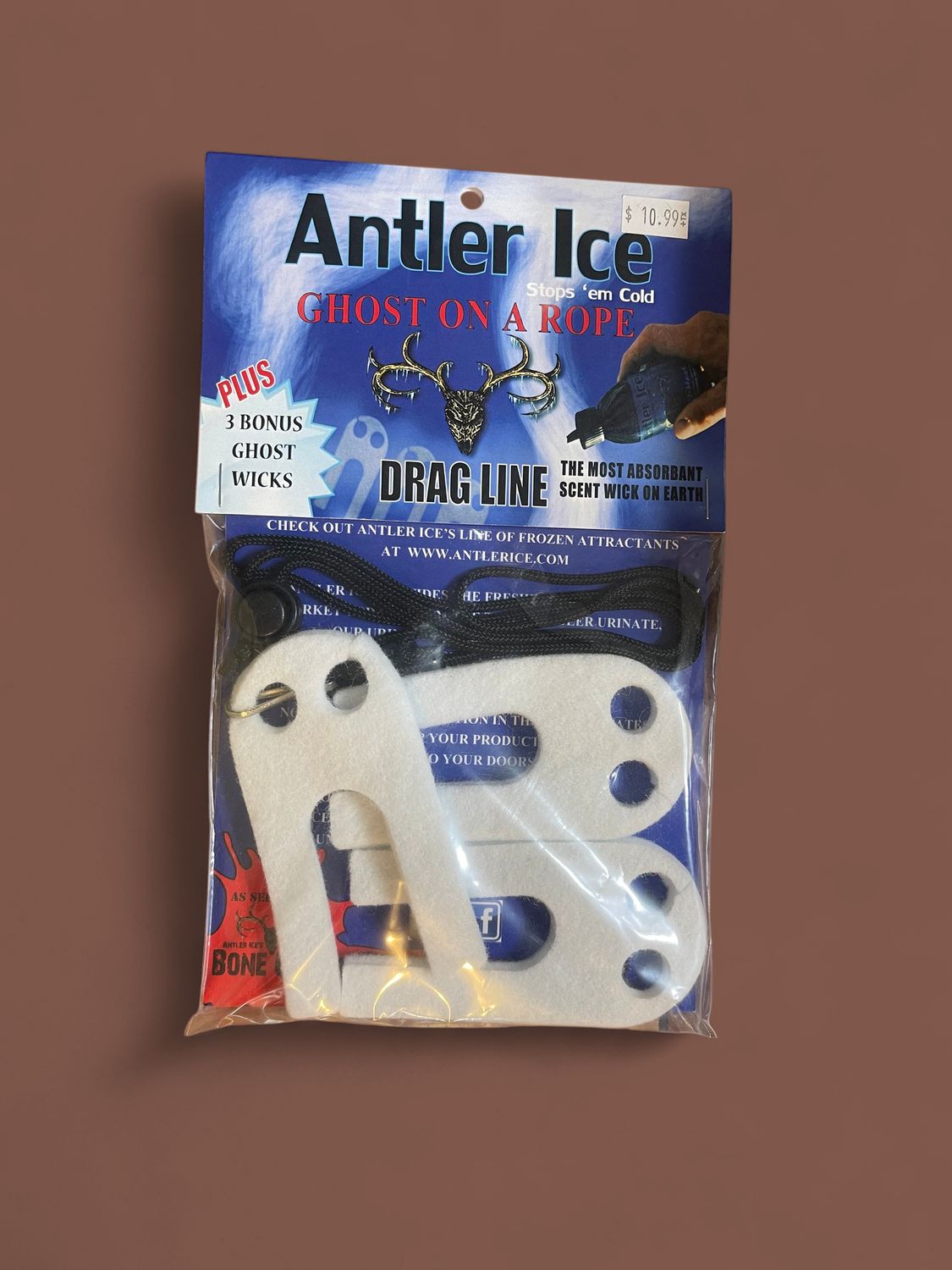 Antler Ice ghost on a rope