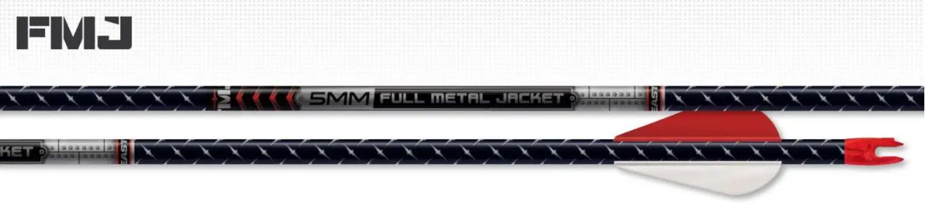 Easton FMJ Max 5mm Fletched Arrows w/HIT Inserts 340