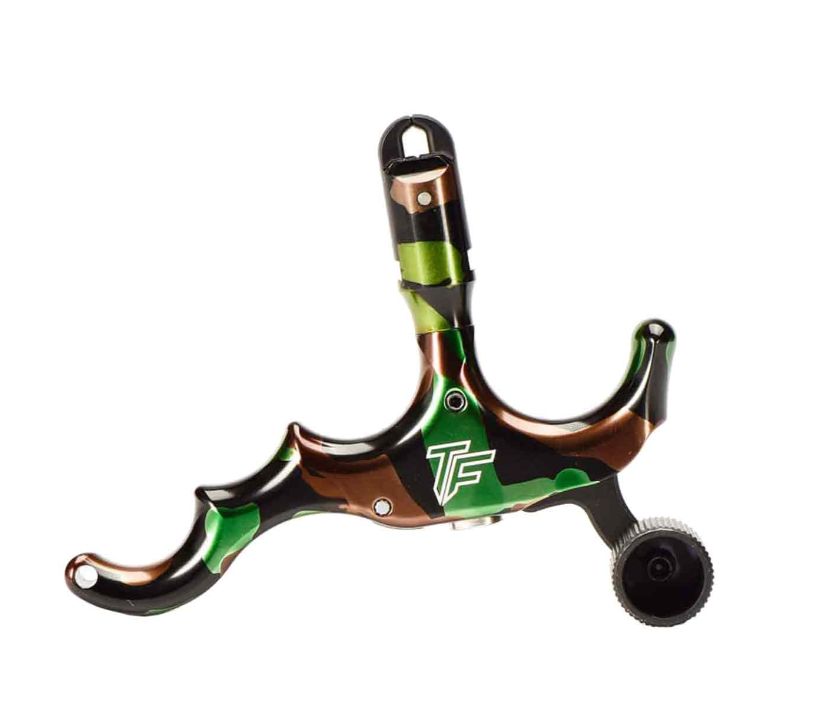 Tru-Fire Edge 4-Finger Camo Thumb Button Release