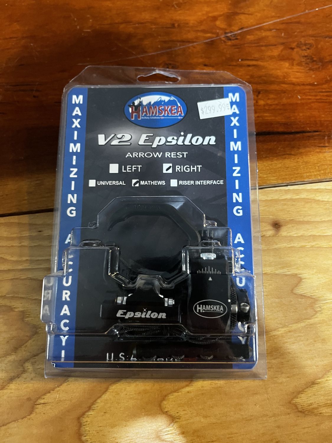 Hamskea Epsilon V2 Arrow Rest with Mathews Bracket RH