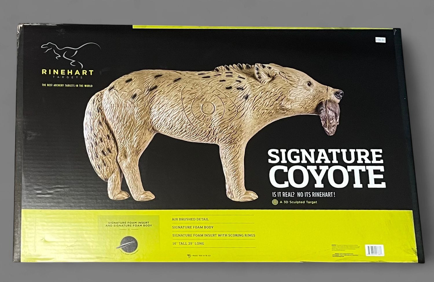 Coyote 3d target