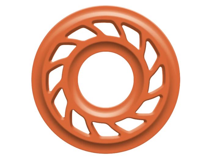 nano rubber body ORANGE