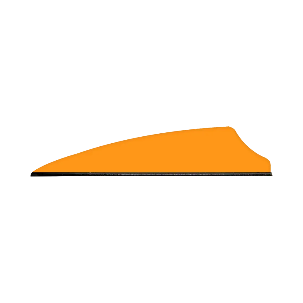VANE - 2.71" SHEILD CUT (FLO ORANGE) 100PK