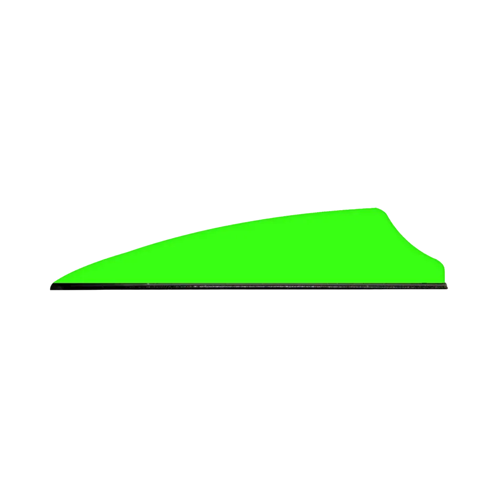 2.1" FUSION X II LP VANE (FLO GREEN) 100PK
