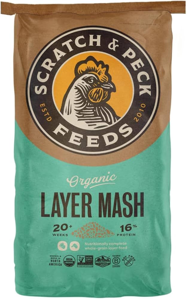 Scratch and Peck 16% layer mash