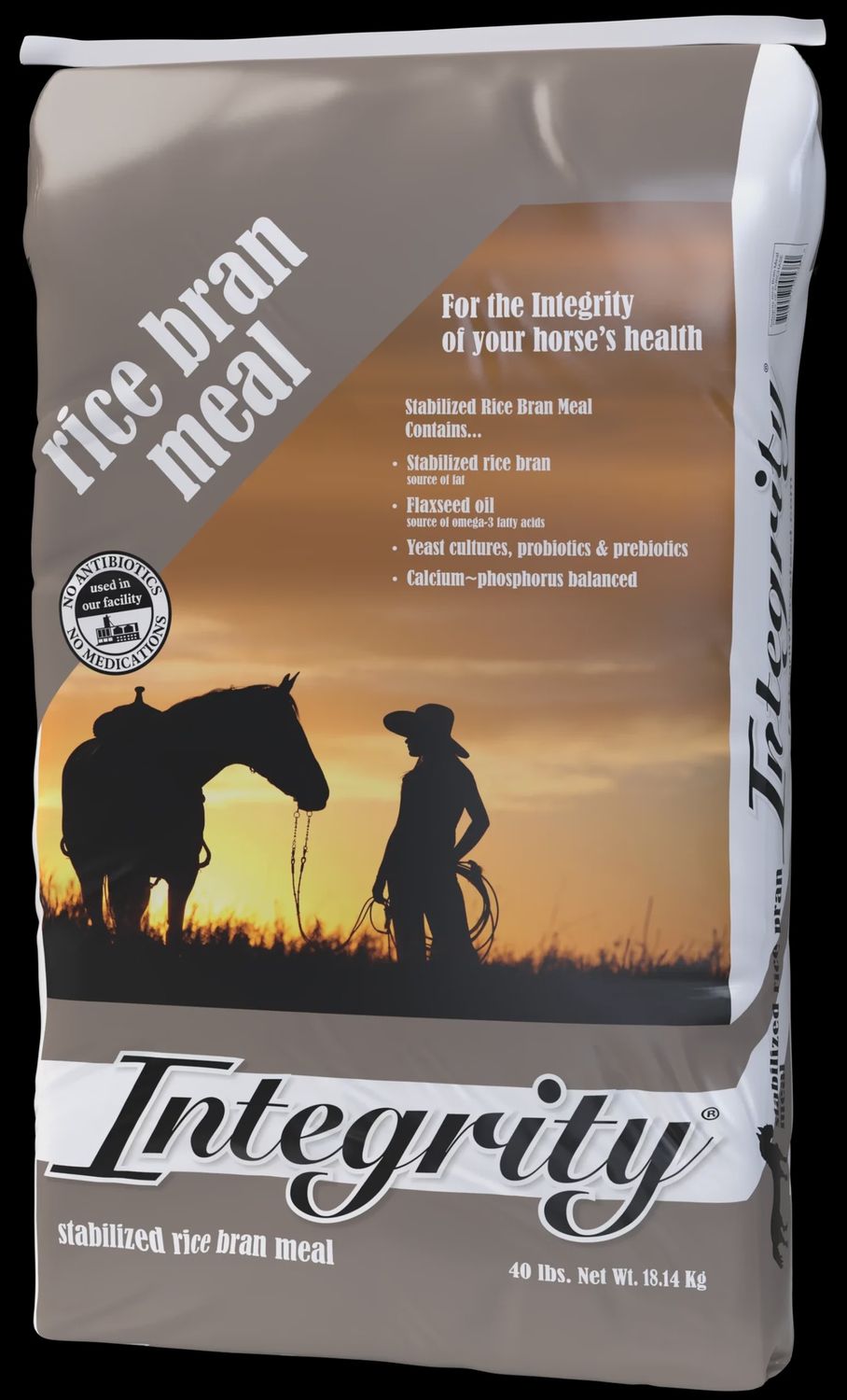 Integrity Rice Bran Meal 40lb