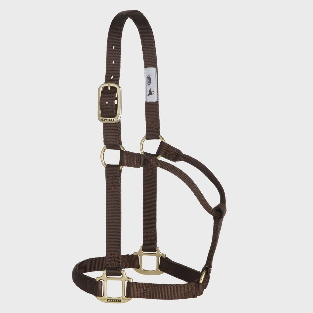 Original Non Adjustable Large Halter, Color: Brown