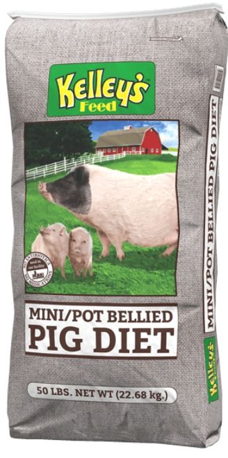 Pot Belly Pig 50# / Kellys