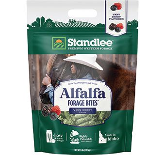Alfalfa Forage Bites - Very Berry, Flavor: Very Berry, Size: 5#