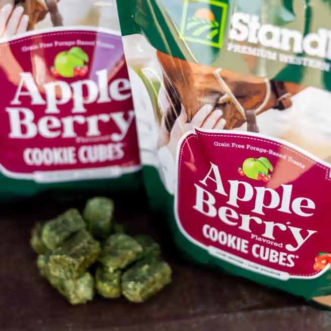 Apple Berry Cookie Cubes