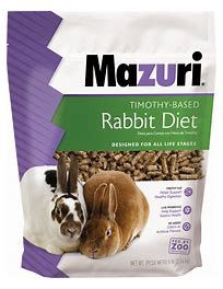 Rabbit with Timothy / Mazuri, Size: 5lb