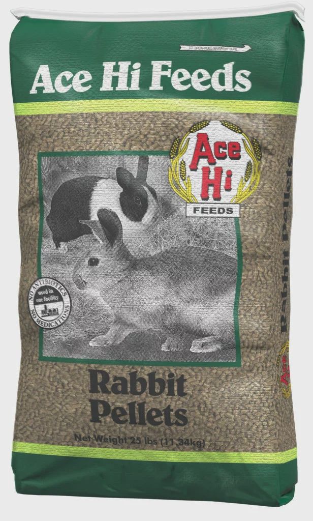 Rabbit Feed / Ace High, Size: 25#