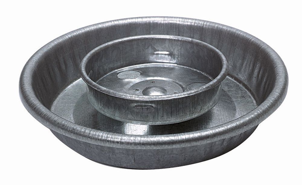 1 Quart Galvanized Mason Jar Base