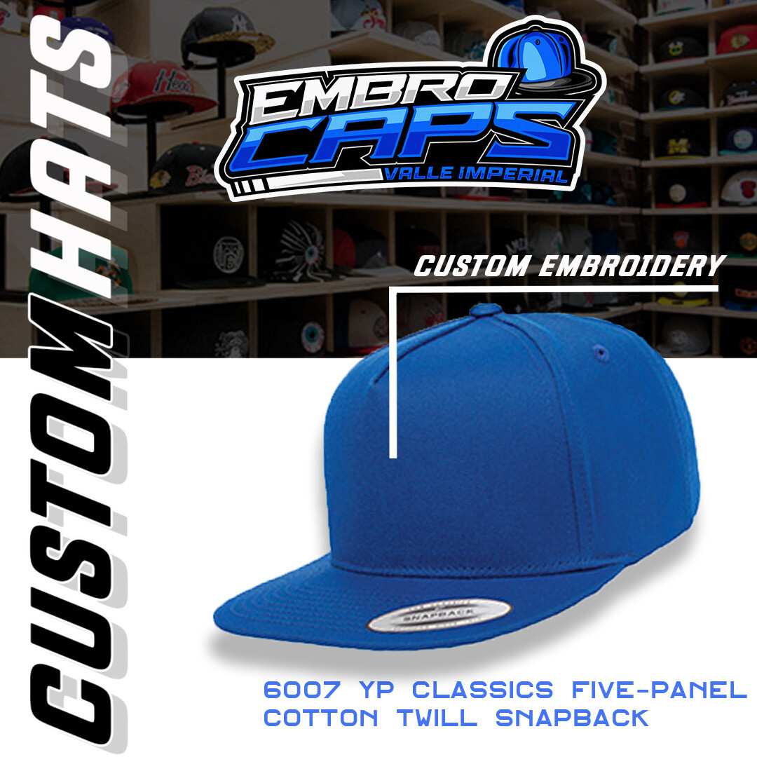 6007 YP Classic Five Panels Snapbacks