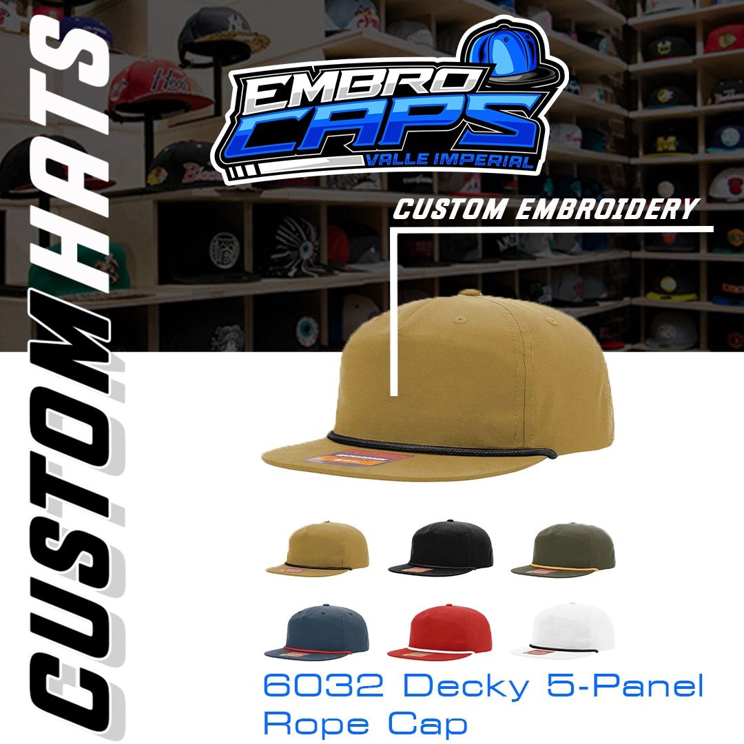 6032 Decky 5-Panel
Rope Cap