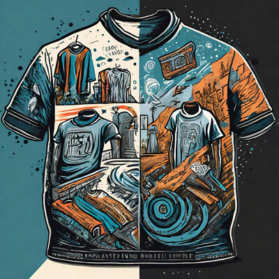 Print on T-shirt