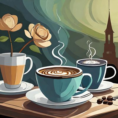 Ceramic cups