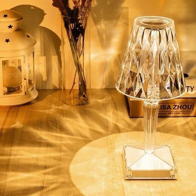 Crystal table lamp