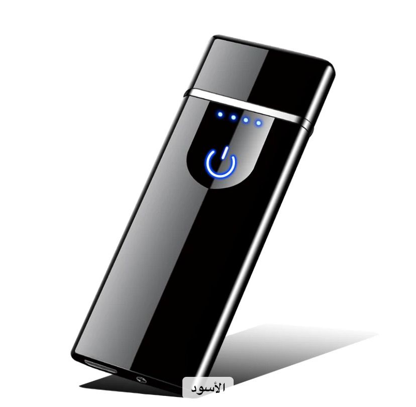 Electronic lighter, اللون: اسود