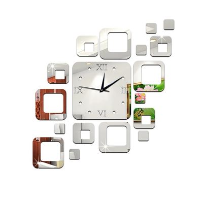 Wall paper clock