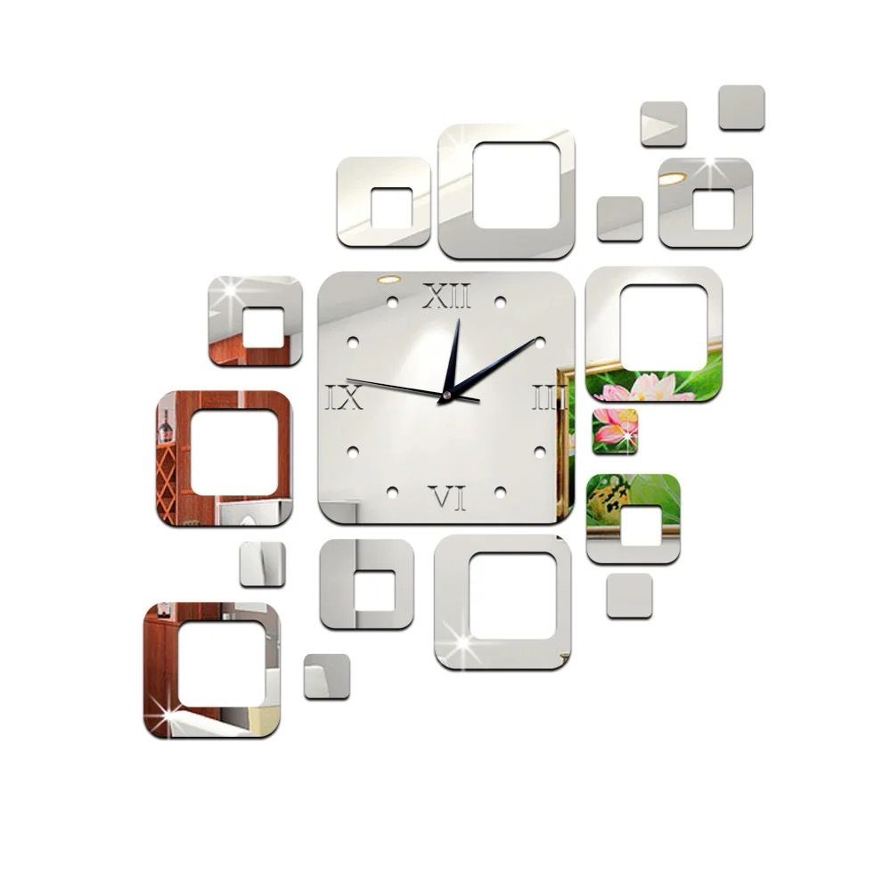 Wall paper clock