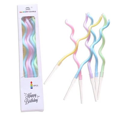 Spiral candles