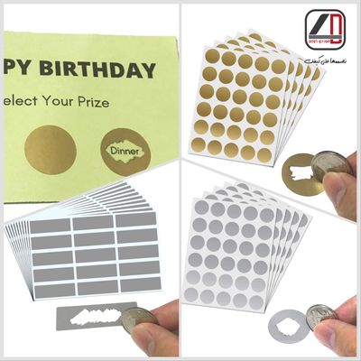 Scratch sticker