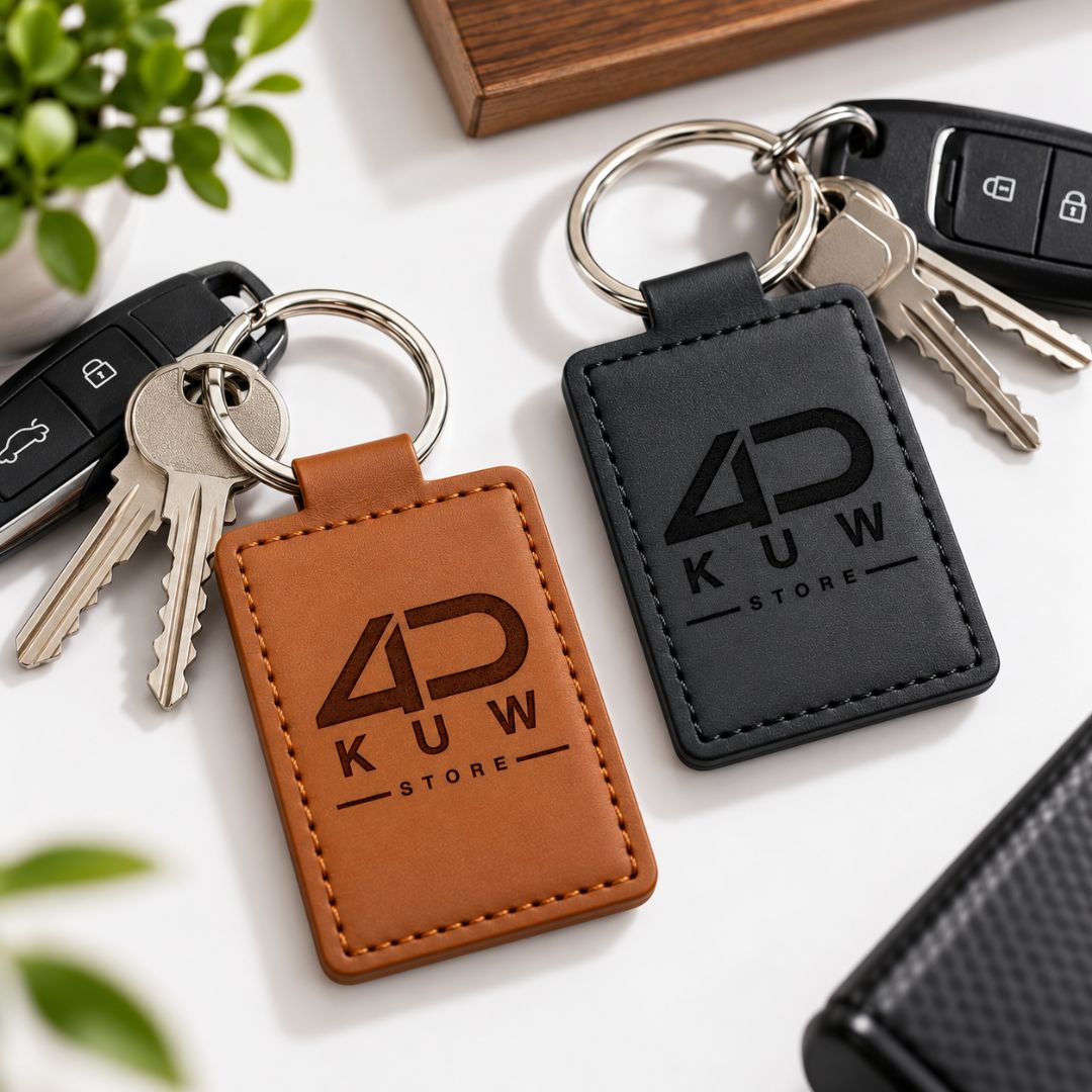 Leather Keychain
