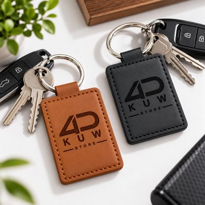 Leather Keychain