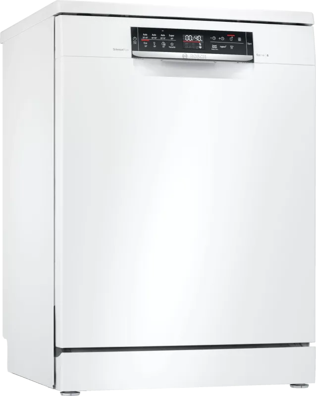 BOSCH博世 6系列 獨立式洗碗機 60 cm 白色 SMS6HAW00X