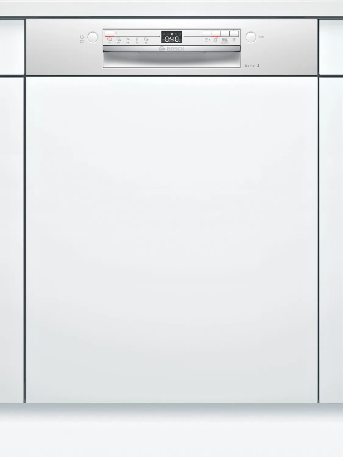 BOSCH博世 2系列 半嵌式洗碗機 60 cm 白色 SMI2ITW00X